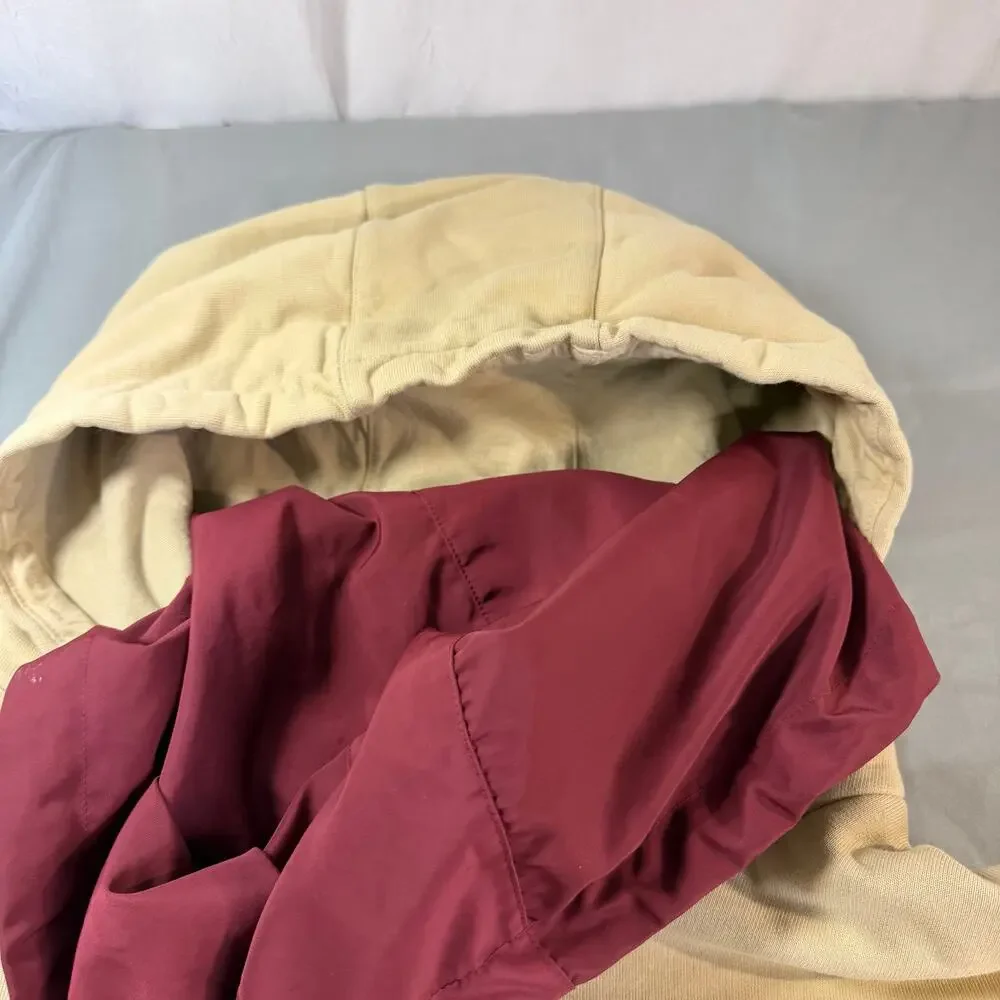 Adidas Heavy Weight Double hood hoodie Men's Large